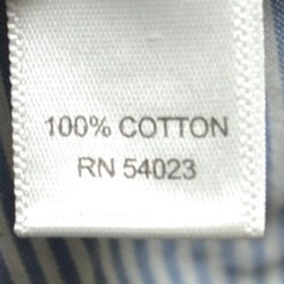 Banana Republic Mens Straight Fit Pinstripe Dress Pants 34x30 Navy Blue Cotton - Picture 4 of 5